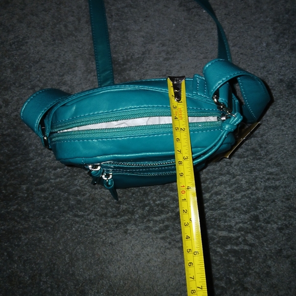 Bueno Vintage Green Crossbody Bag New - Picture 9 of 13